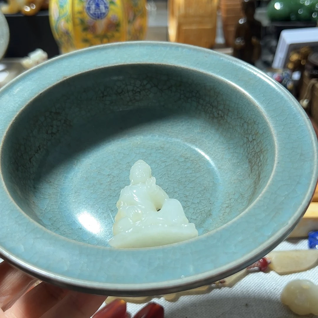 瓷摆件瓷摆件瓷器摆件单**环