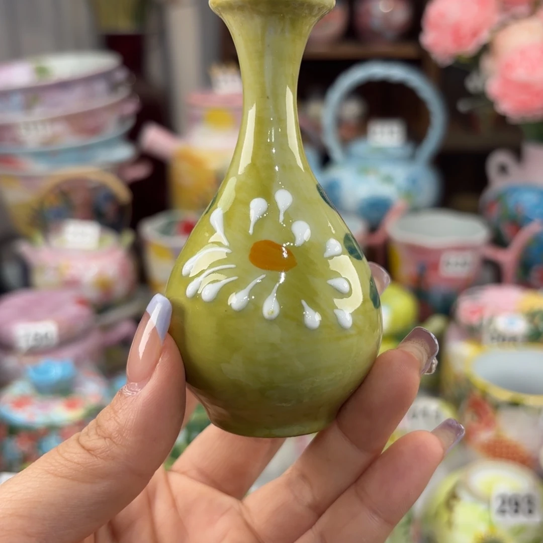 瓷片景德镇手绘高温釉下彩陶瓷茶具