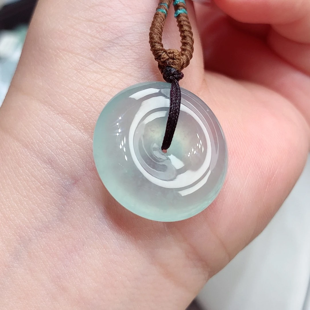 颈饰未镶嵌翡翠翡翠57，23.5/6.6