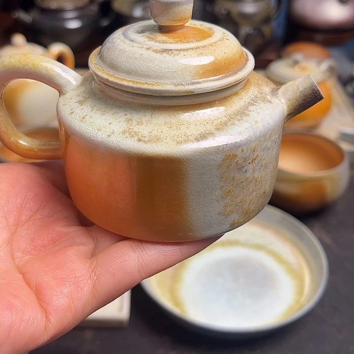 知***乐茶盏柴烧茶具柴烧茶具