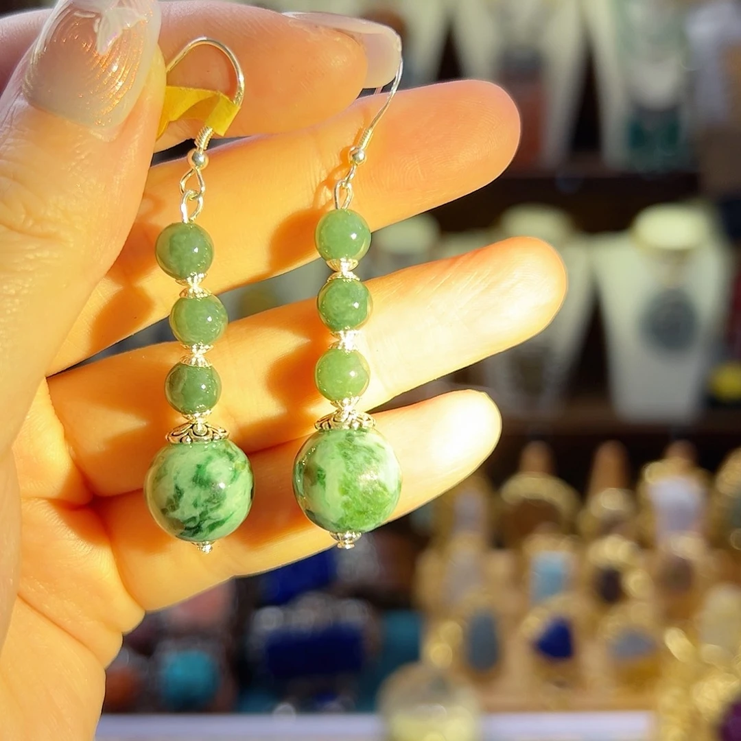 银S925镶嵌手链翡翠