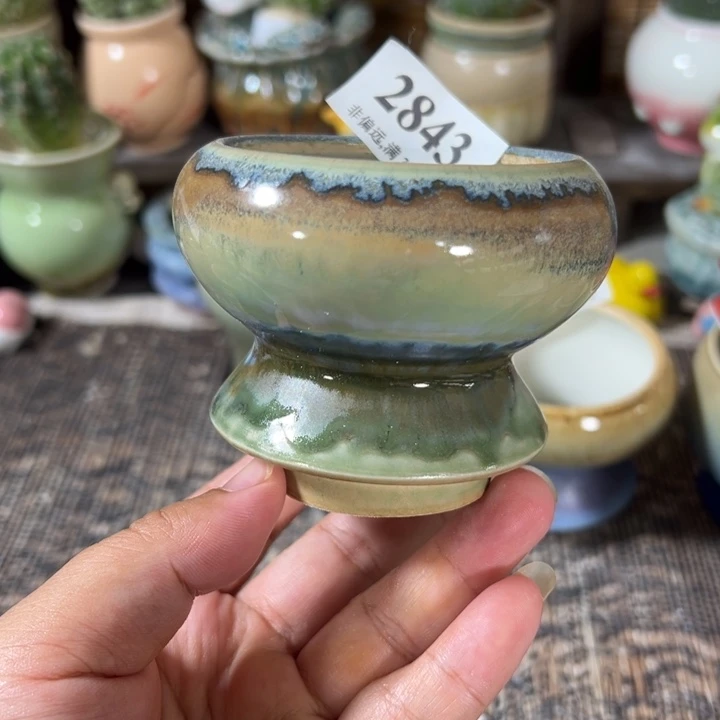 口6 手工花盆满30包邮