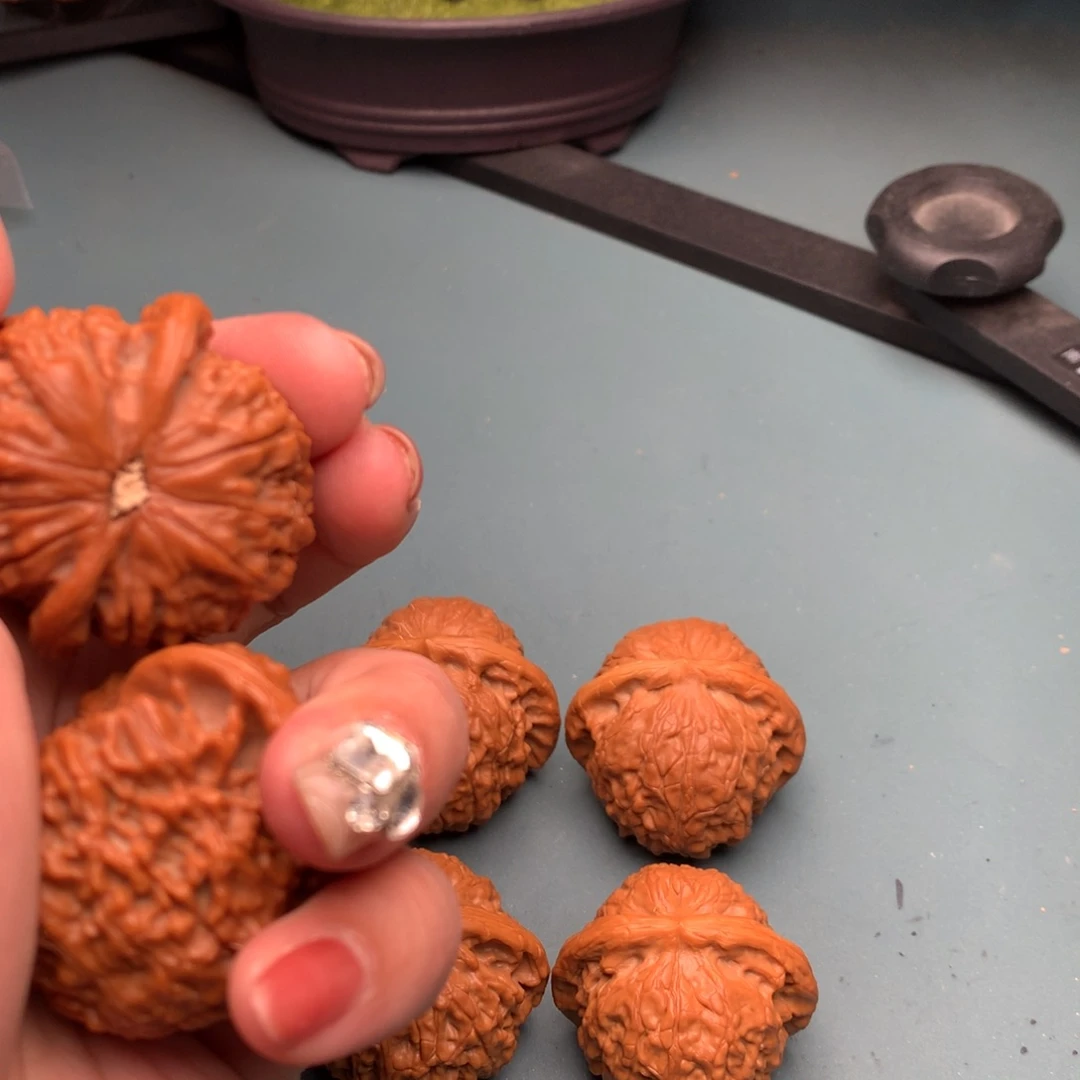 文玩核桃把件金麒麟4041