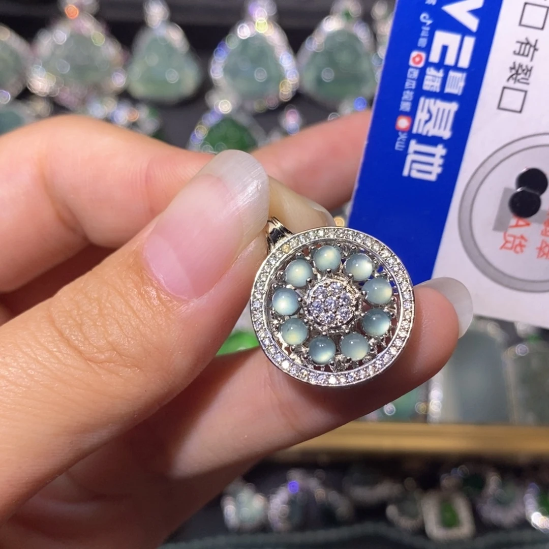 翡翠未镶嵌颈饰天然