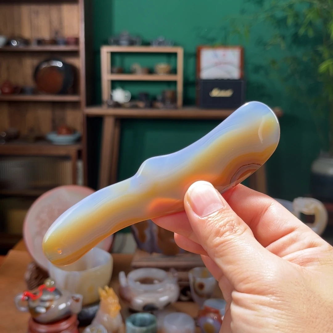 玛瑙/玉髓未镶嵌刮板