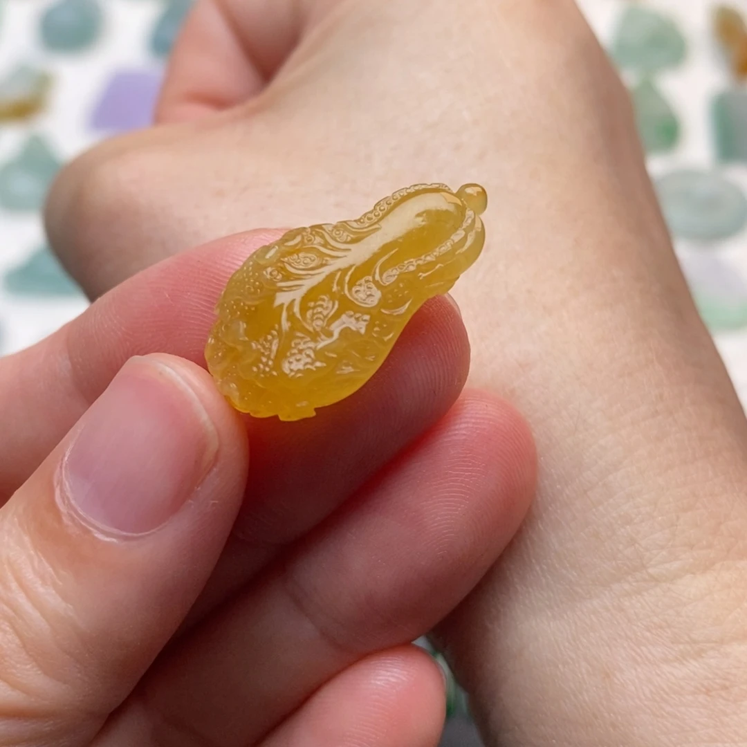 定制翡翠未镶嵌白菜