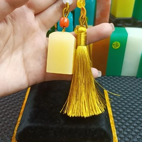 寿山石印石金田黄