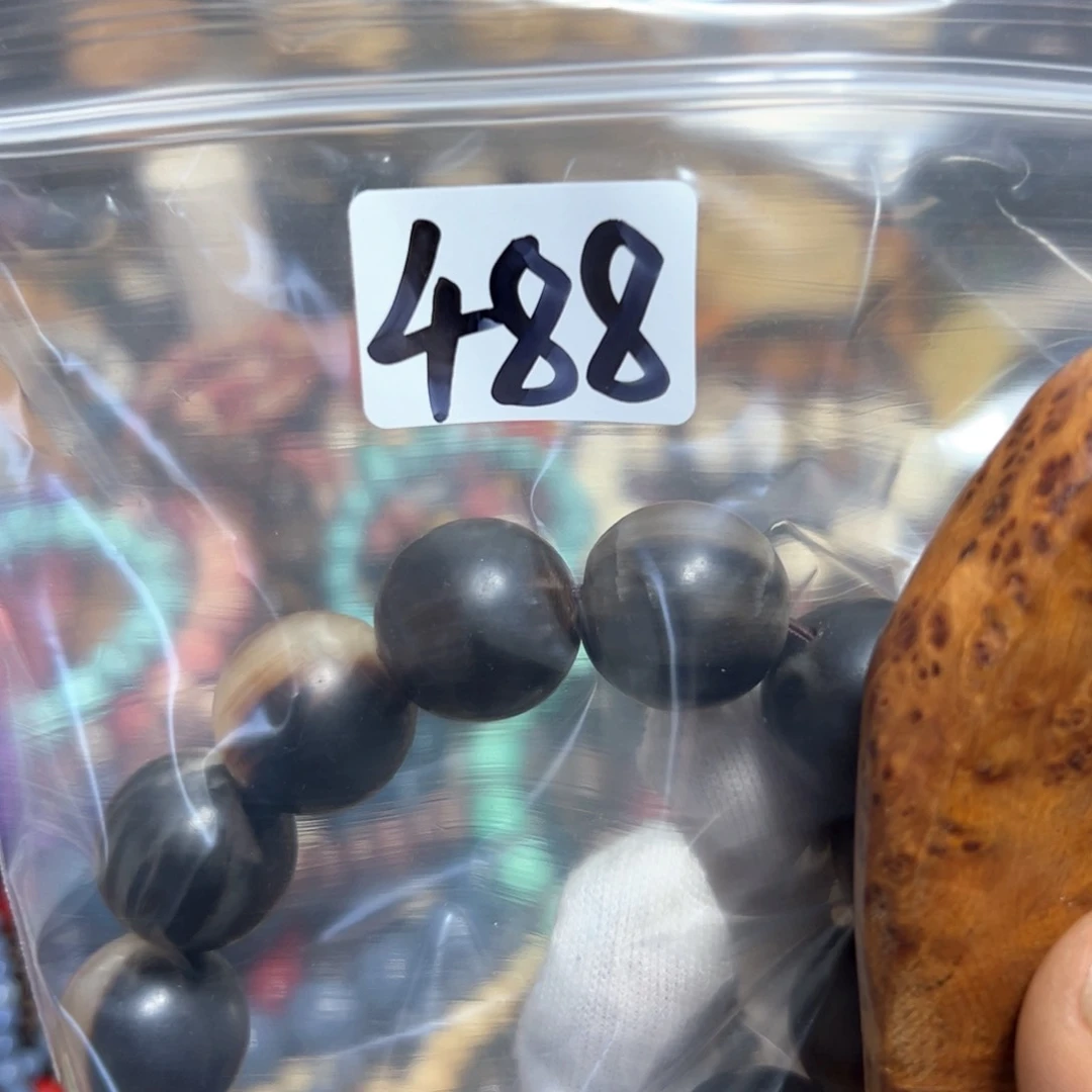 【闪购商品】非洲檀香无事牌20单圈手串