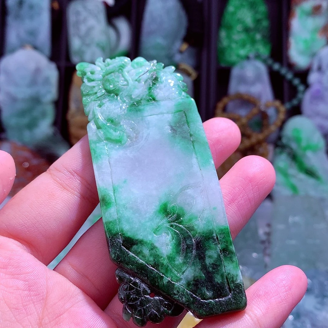 颈饰未镶嵌翡翠你**好天然