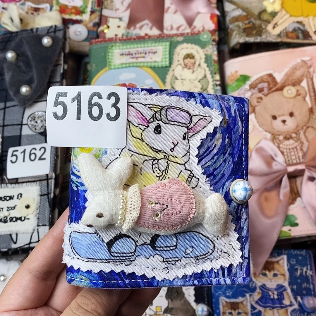 织绣豆豆本活页送纸5163