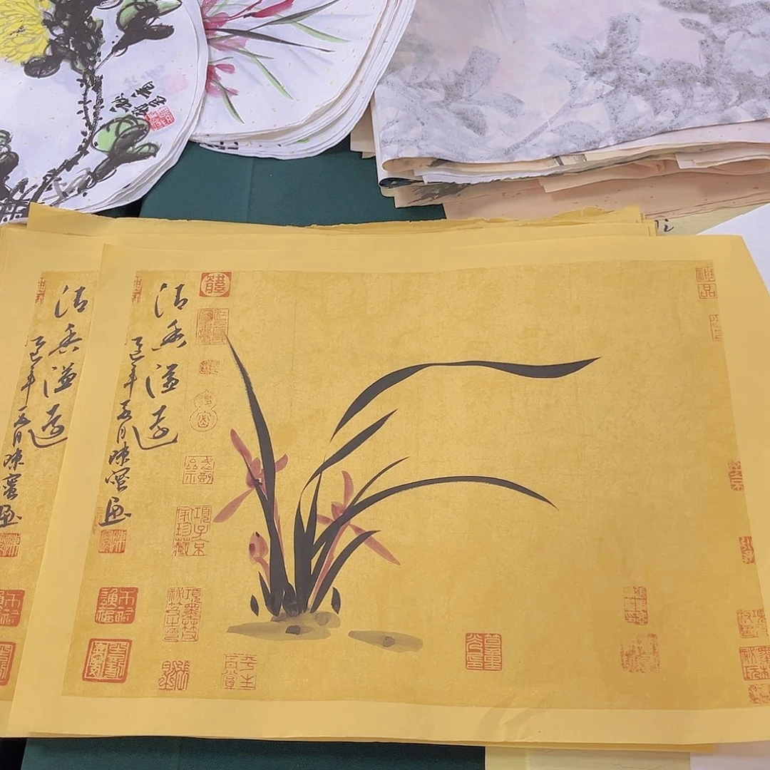 国画宣纸国画纯手绘字画批发
