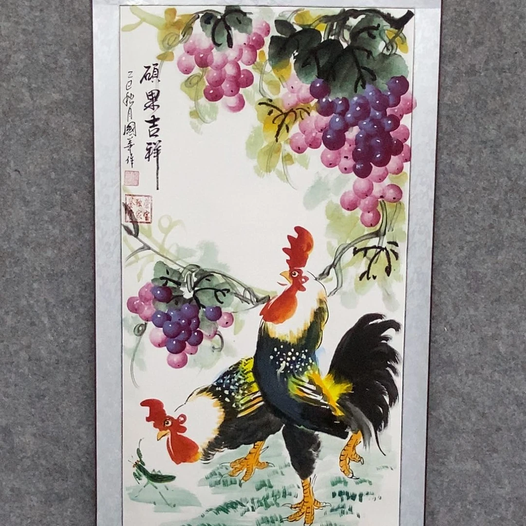 国画刘国华手绘作品111