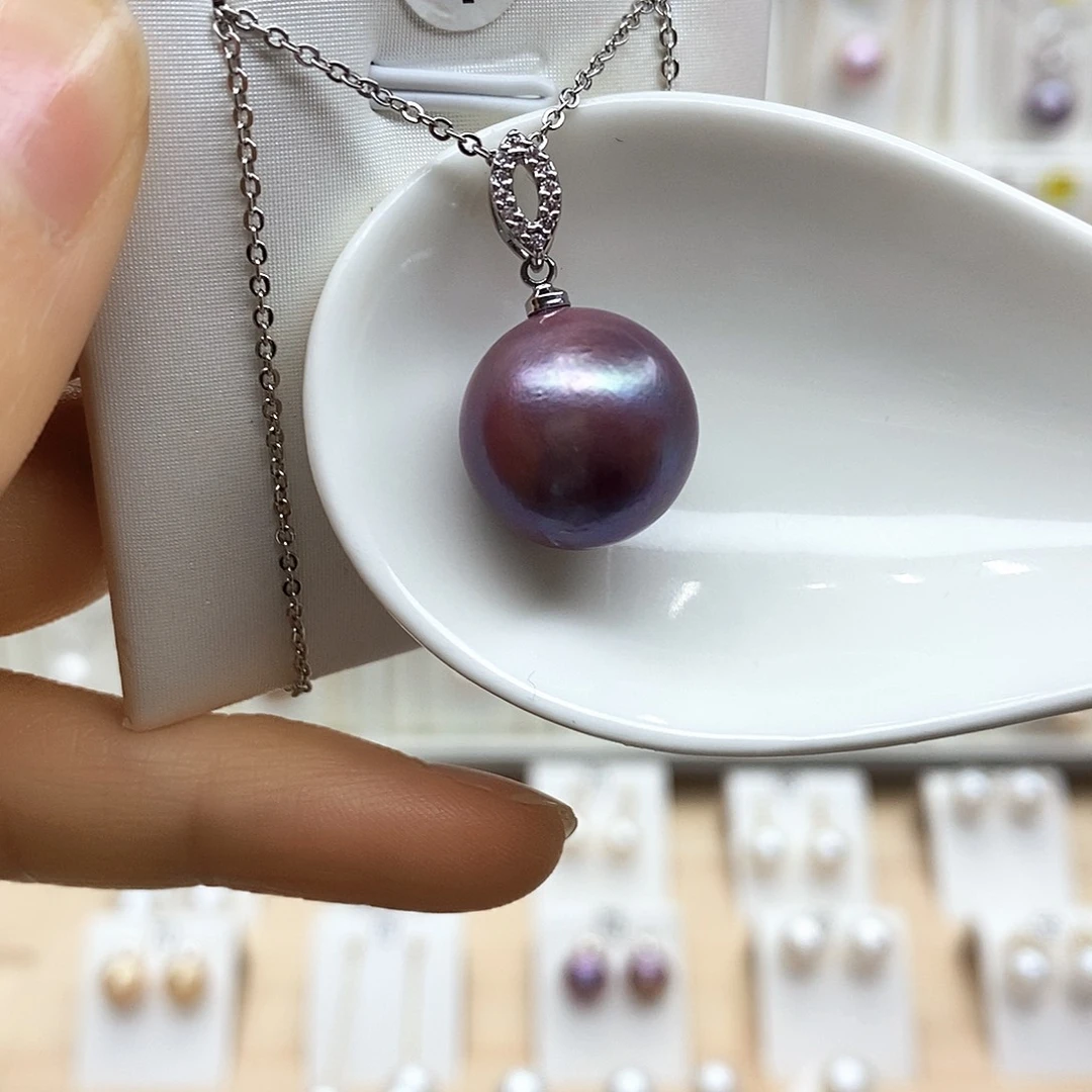 淡水珍珠颈饰合金