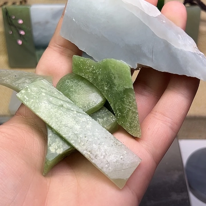 和田玉未镶嵌珠宝半成品