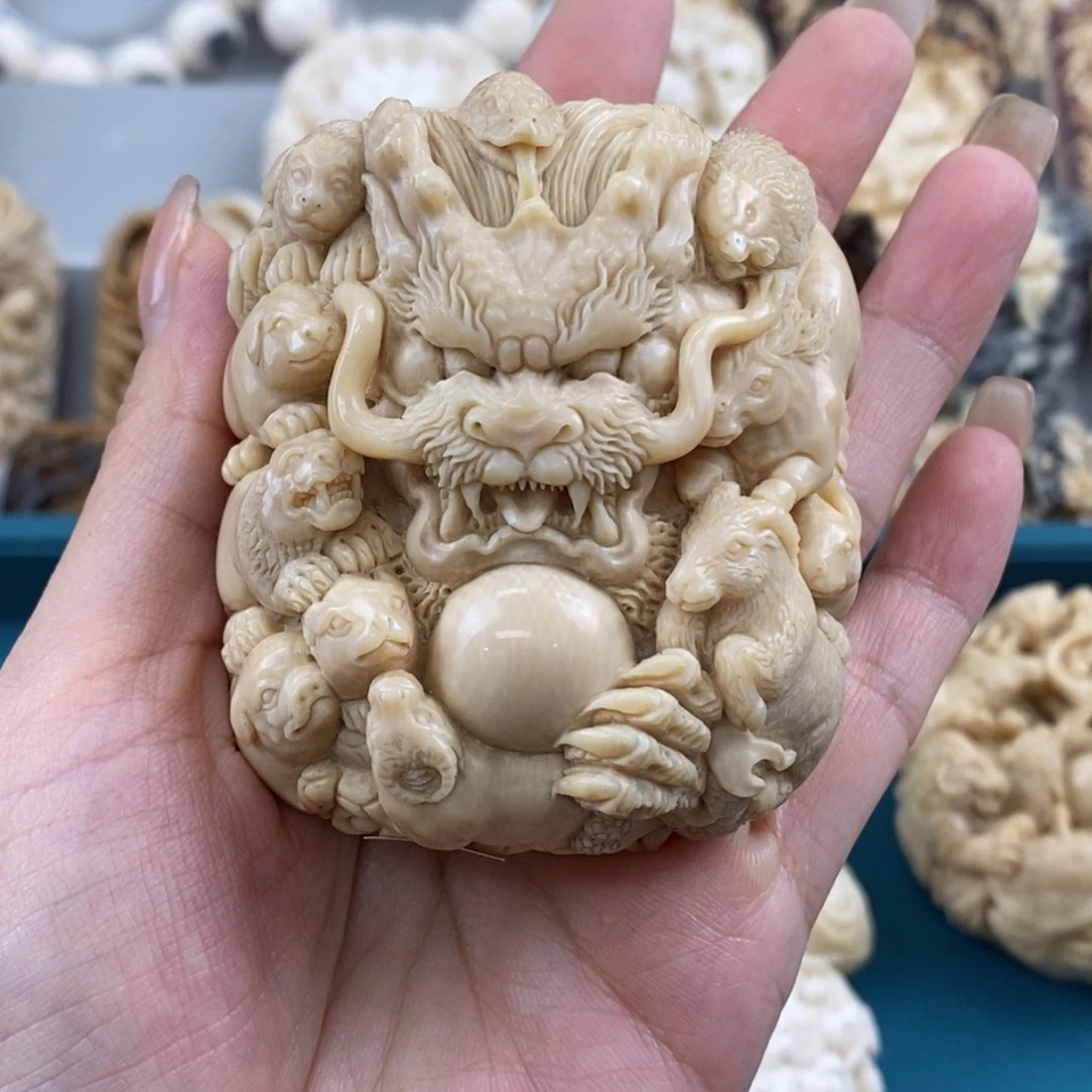 少***D白玉菩提吊坠十二生肖