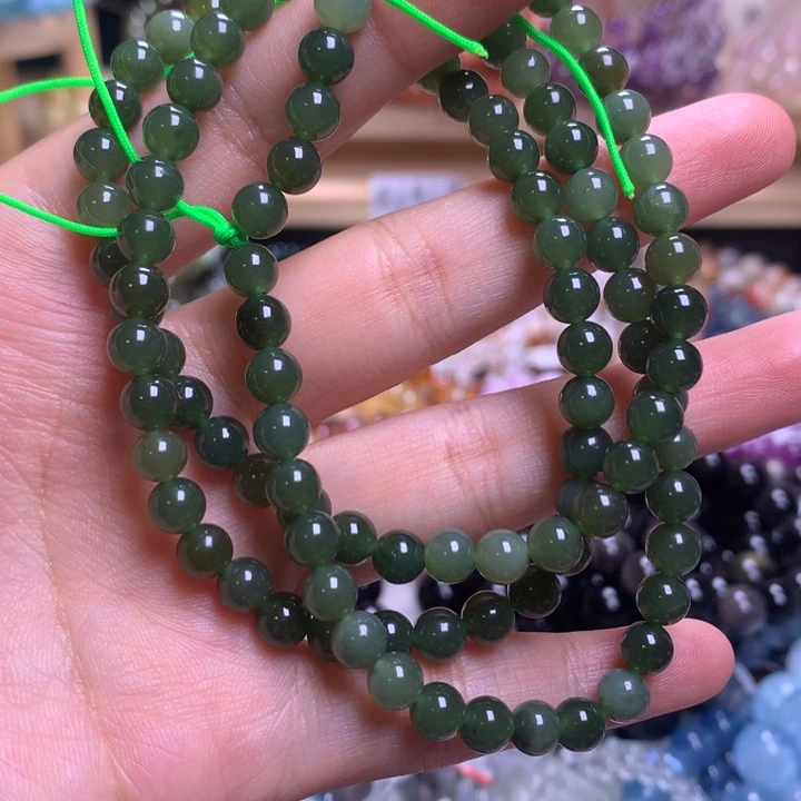未镶嵌手串水晶6.0和田