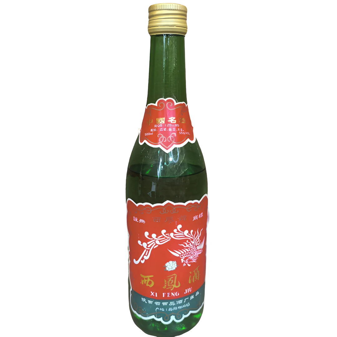 西凤酒短盖 1990年 喝品 凤香型55度500ml
