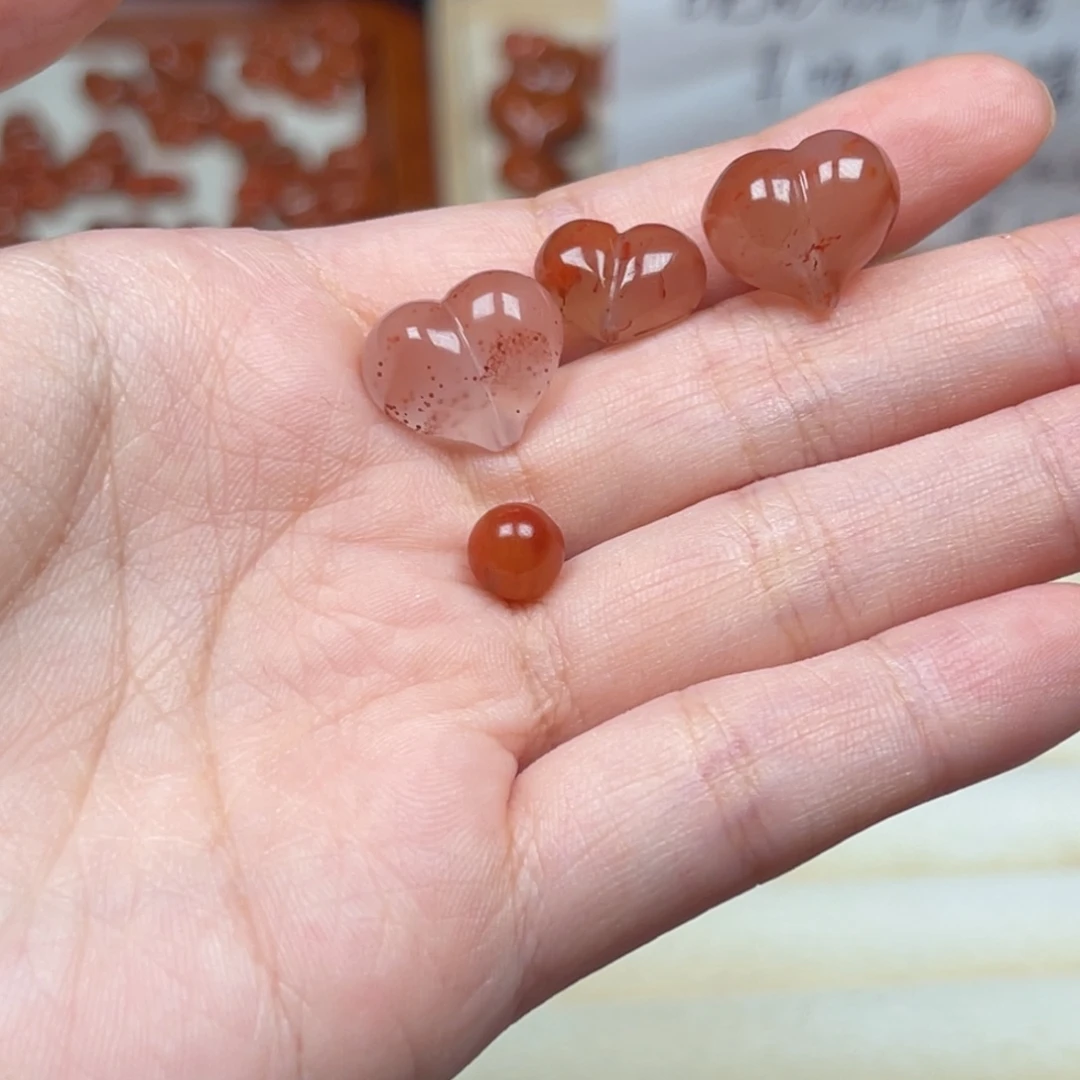 南红玛瑙未镶嵌吊坠(不含链)