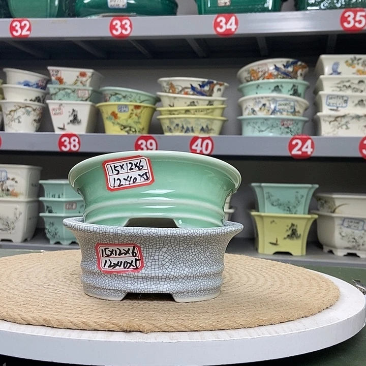 紫砂紫砂花盆4040