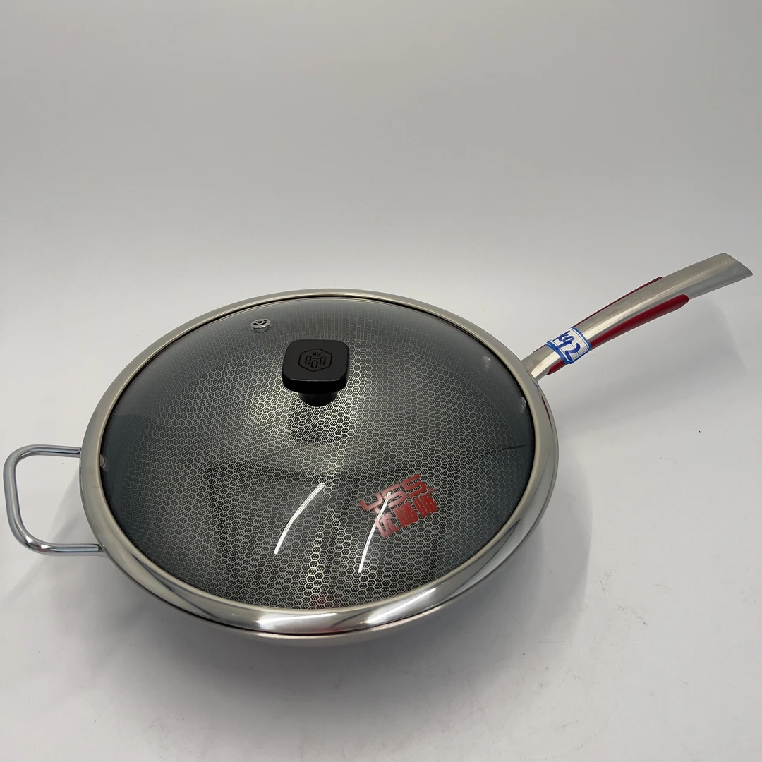 （品质福利）金嫂子-多才不绣炒锅带耳34cm（K92）