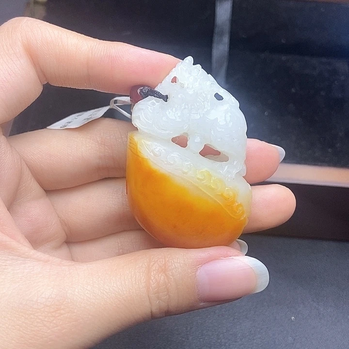 和田玉挂件未镶嵌N