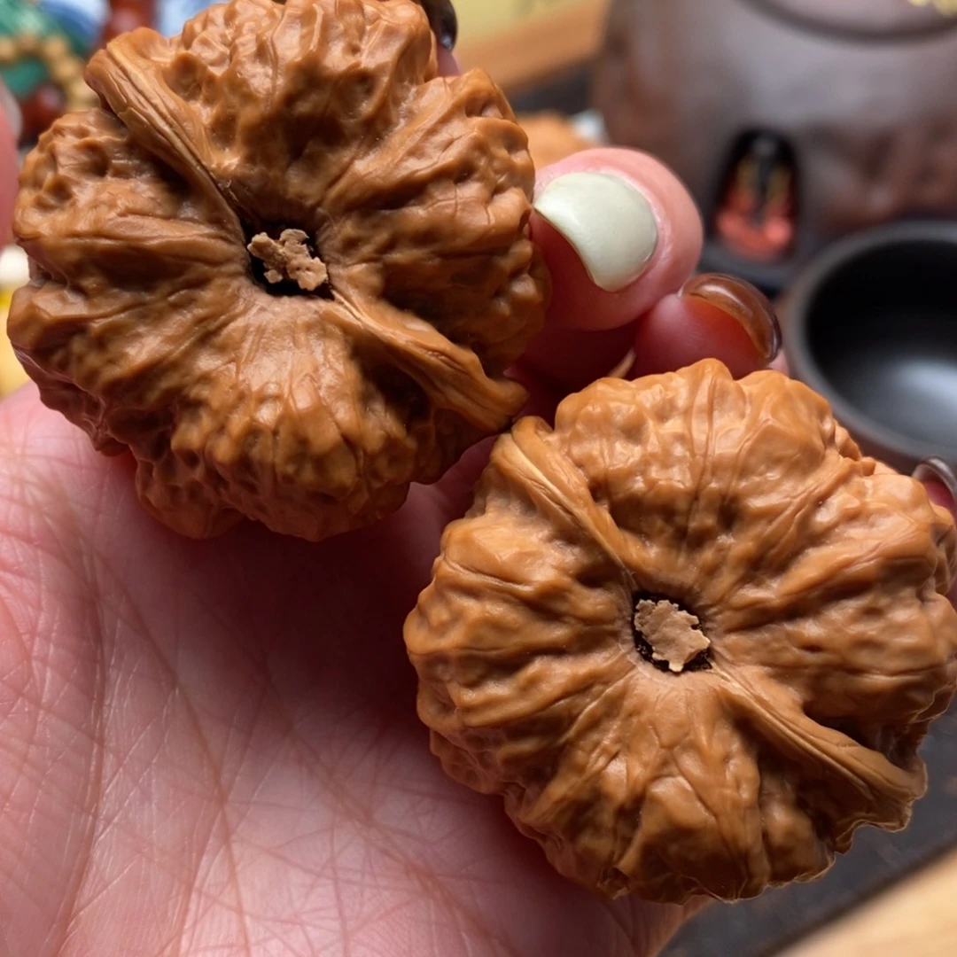 把件文玩核桃42尺寸蛤蟆头