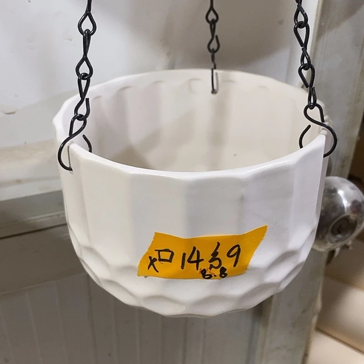 陶摆件陶盆有孔 瑕疵介意勿拍