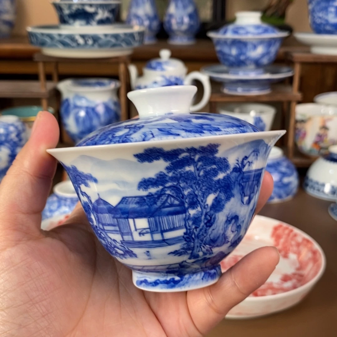 景德镇陶瓷手工手绘
