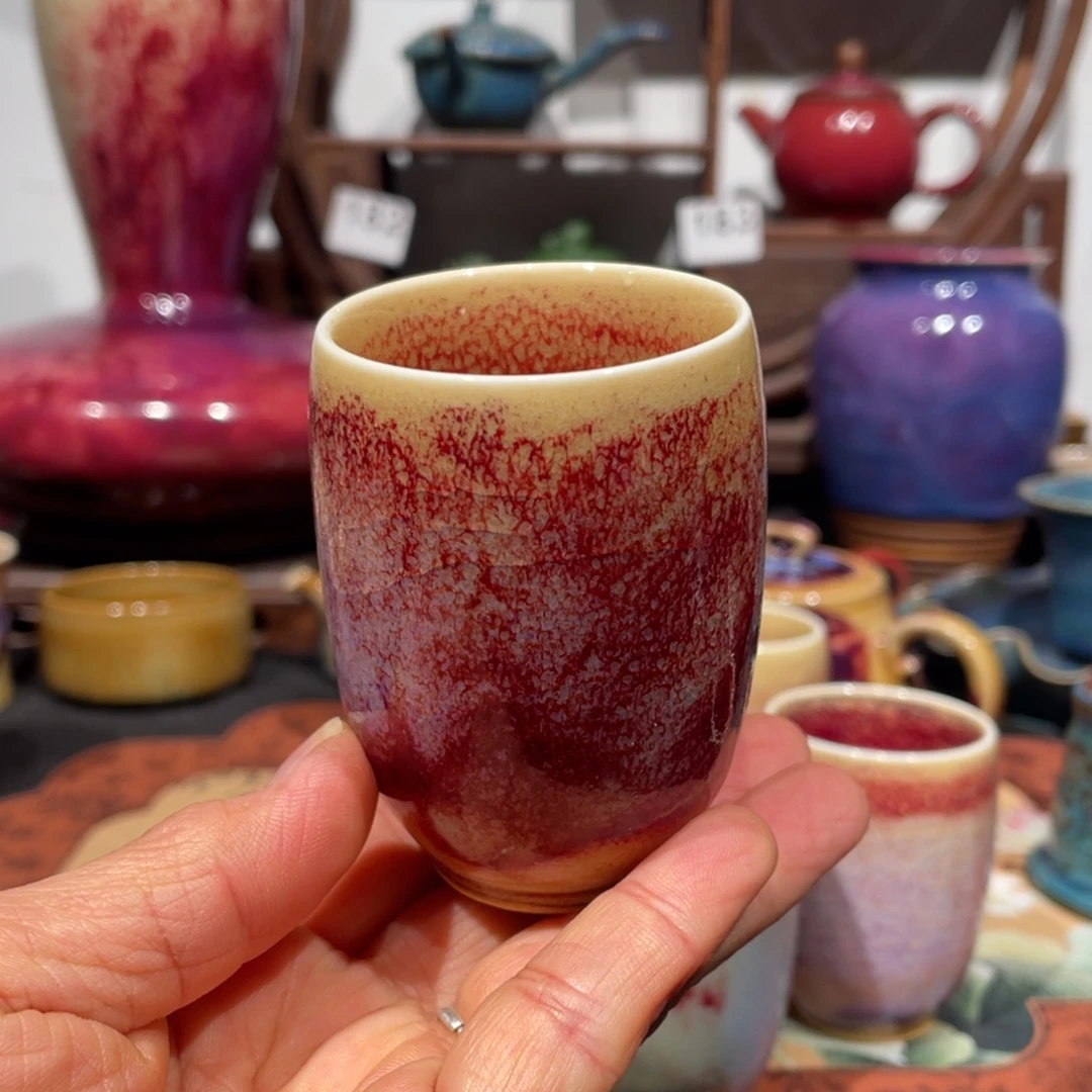 朱***6中国神后钧瓷茶器