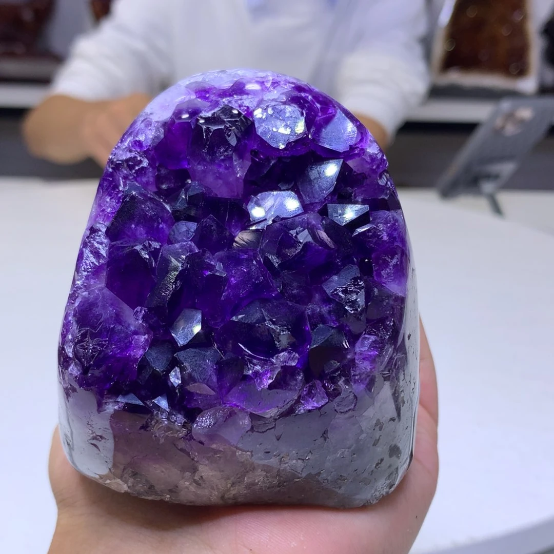 紫晶摆件未镶嵌紫晶181