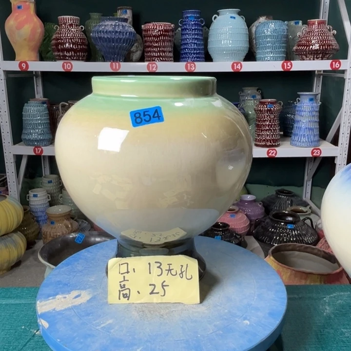 景德镇陶瓷花盆花器854