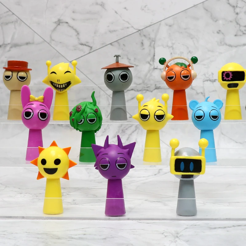 节奏盒子玩具手办周边公仔sprunki全套音乐玩偶摆件模型儿童女孩