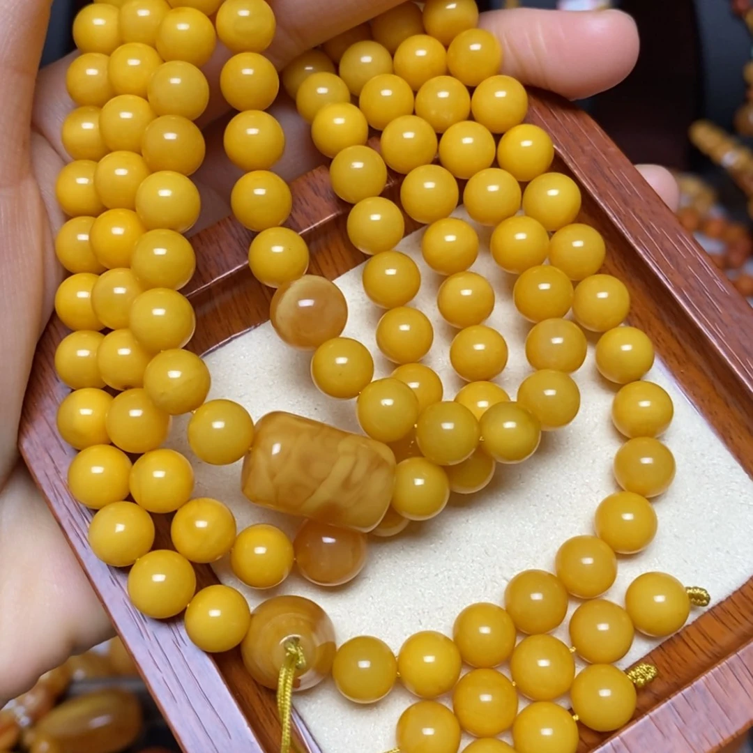 【闪购商品】未镶嵌蜜蜡手链手串