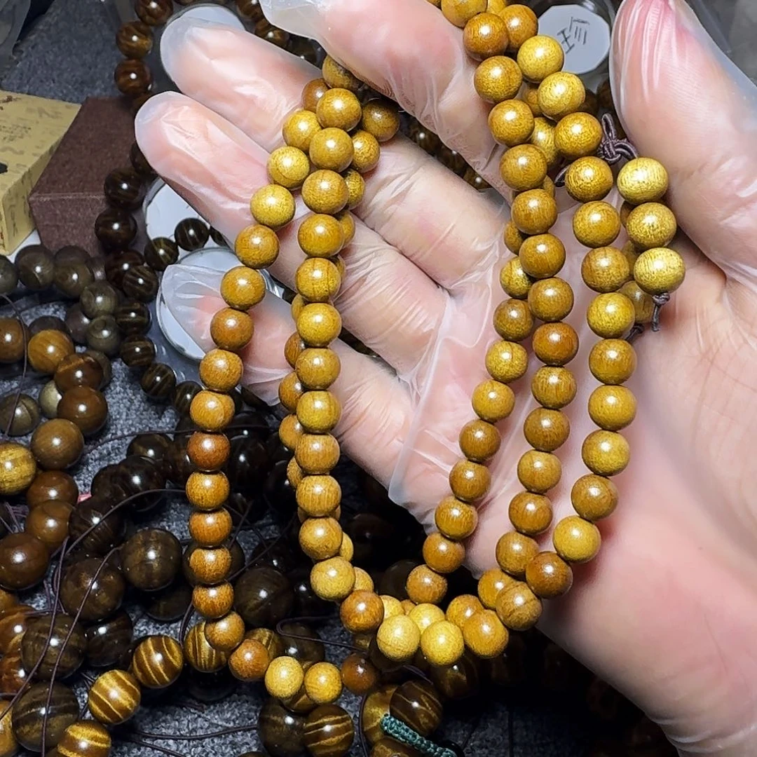 金丝楠手串/手链0.8*108