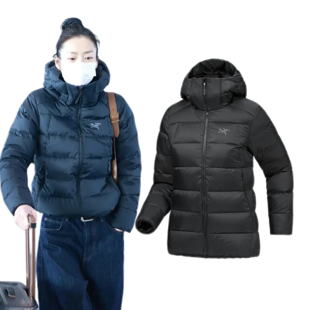 Thorium Hoody 750蓬防水轻便耐磨保暖 刺绣连帽羽绒服 女款