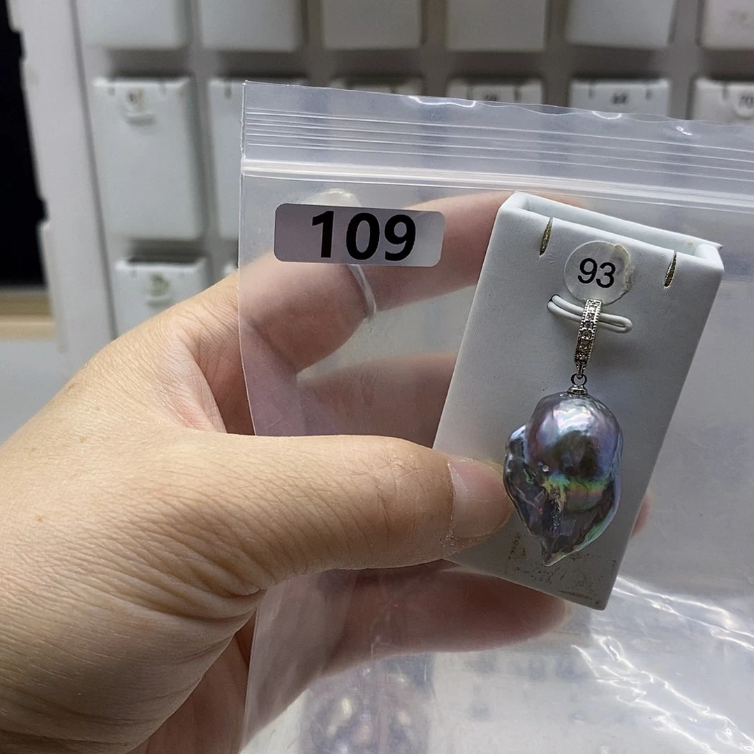 颈饰合金淡水珍珠