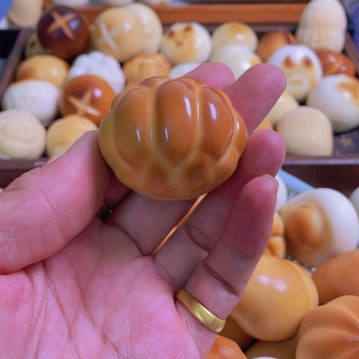 不***归把件菩提根/象牙果