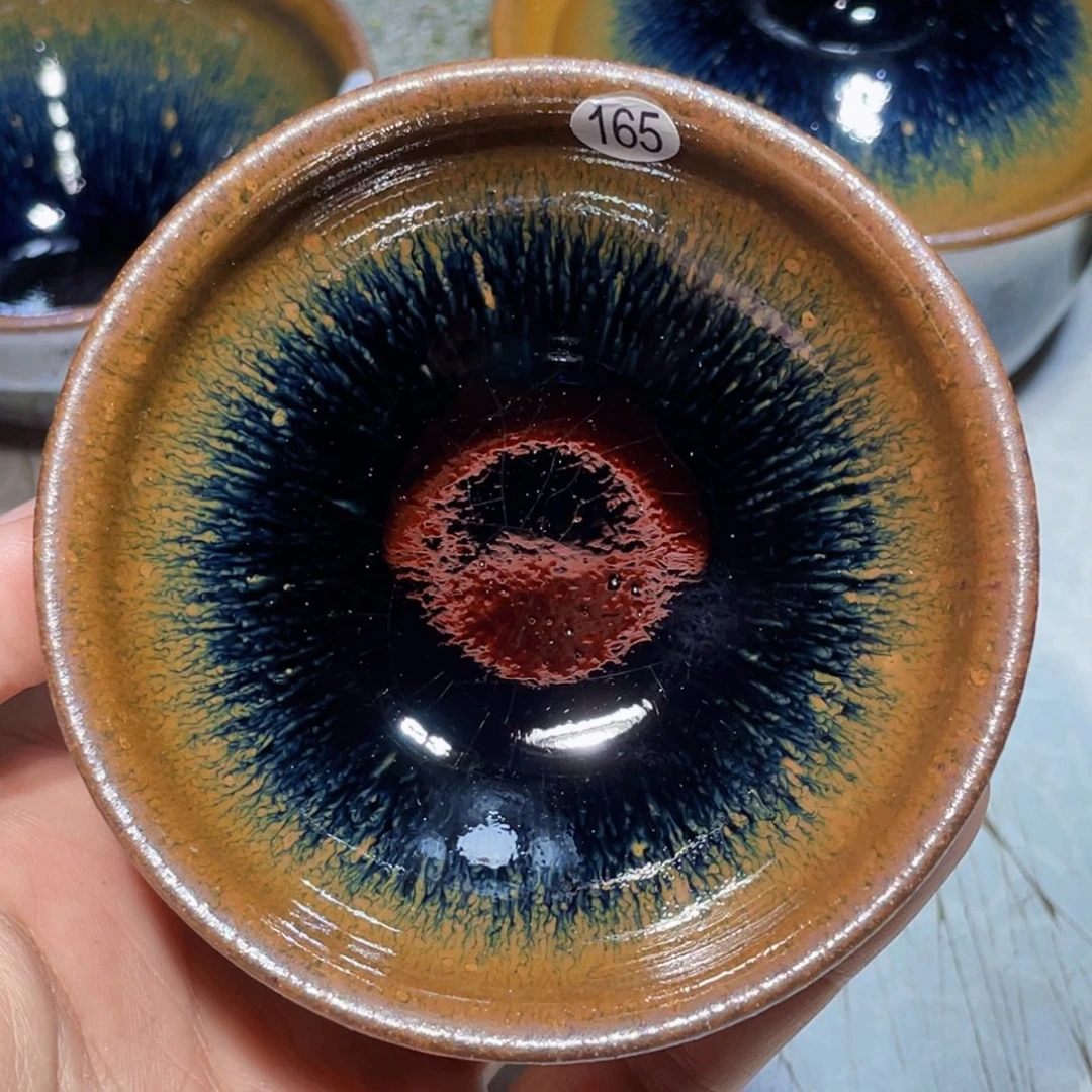 茶盏龙窑柴烧建盏165