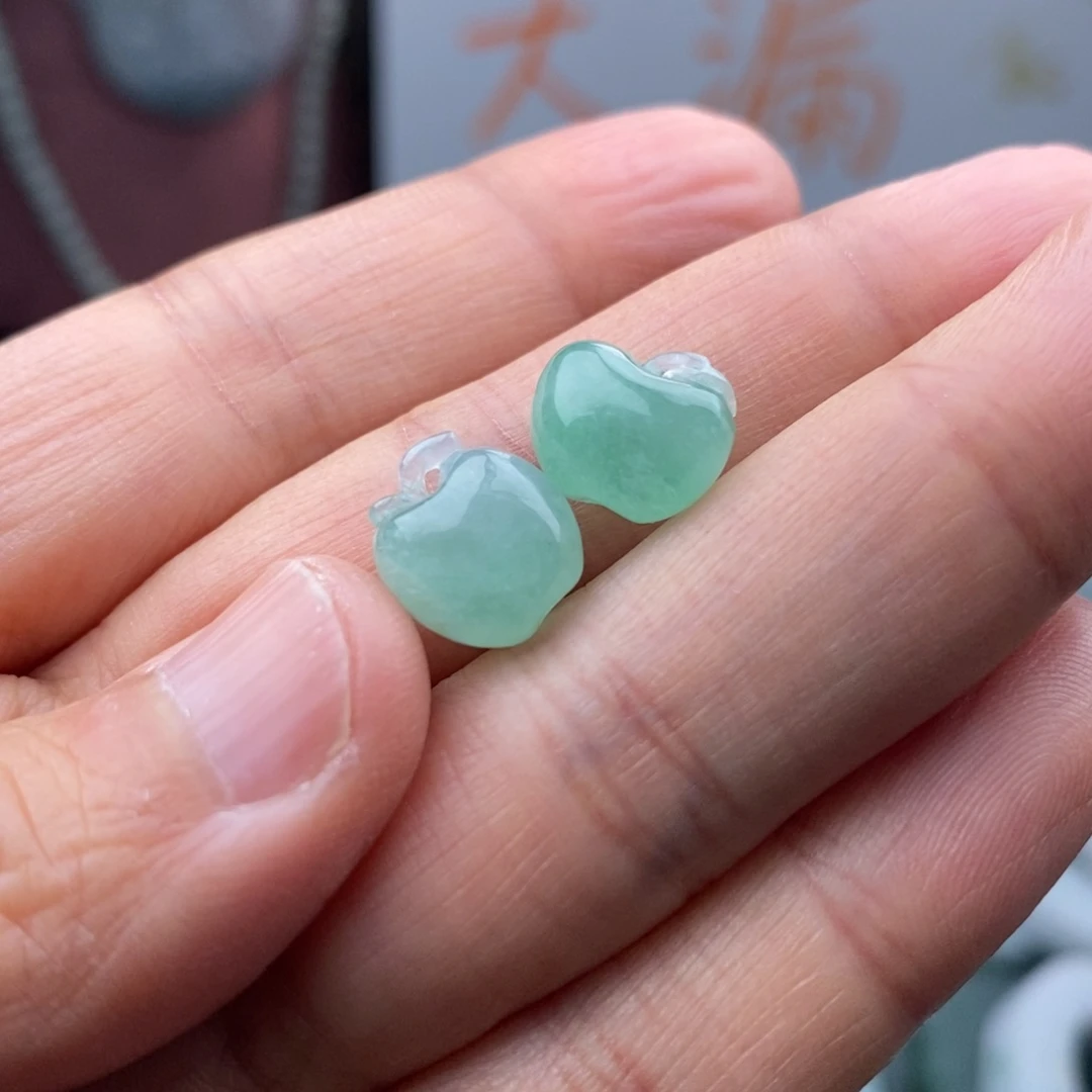 翡翠颈饰未镶嵌挂件多样性发货