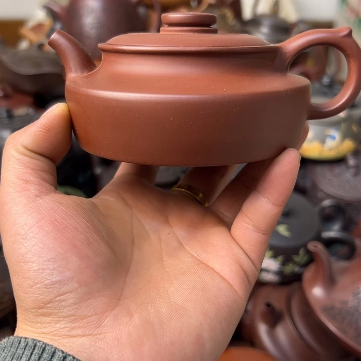 紫砂茶壶把手开片