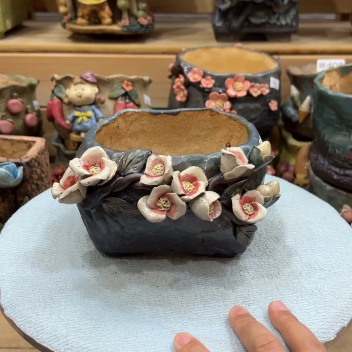 陶然多肉花盆百搭