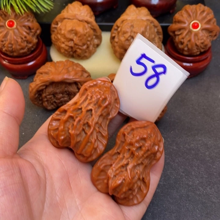 文玩核桃把件葫芦58