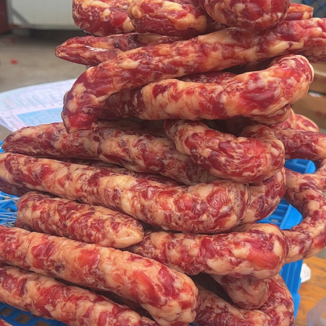 如皋传统健康正宗纯猪肉香肠500g/袋肥瘦现货秘制鲜嚼劲