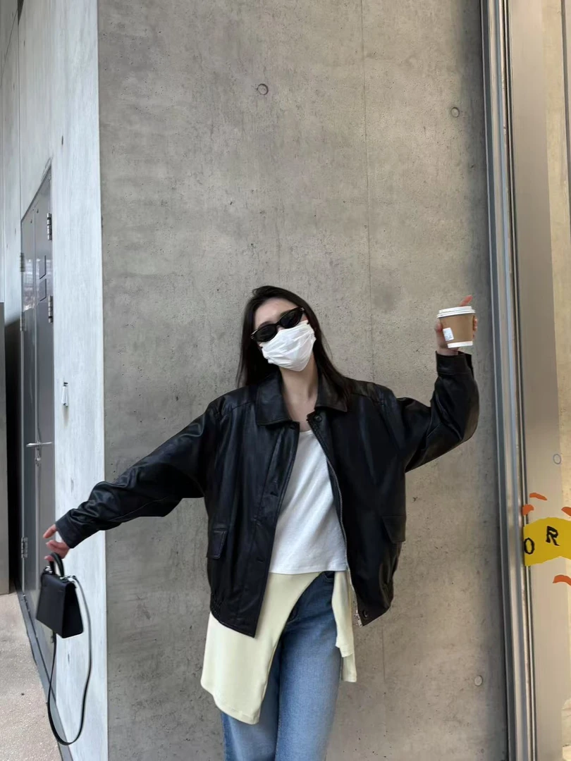 【鹅老板】经典王者｜黑色皮衣外套夹克上衣