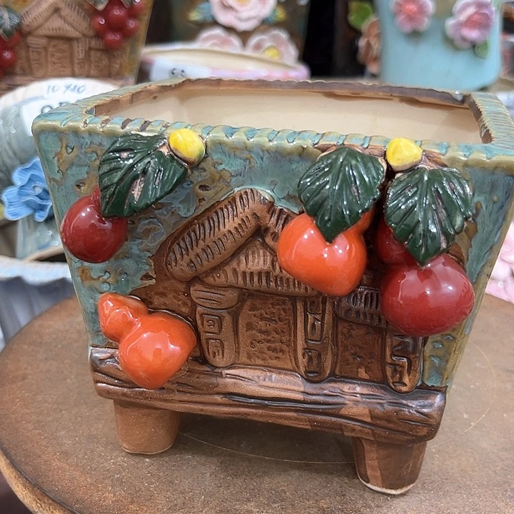 红陶粗陶多肉花盆