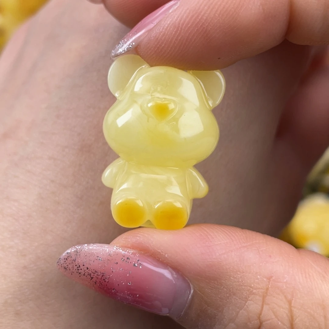 琥珀裸石未镶嵌蜜蜡