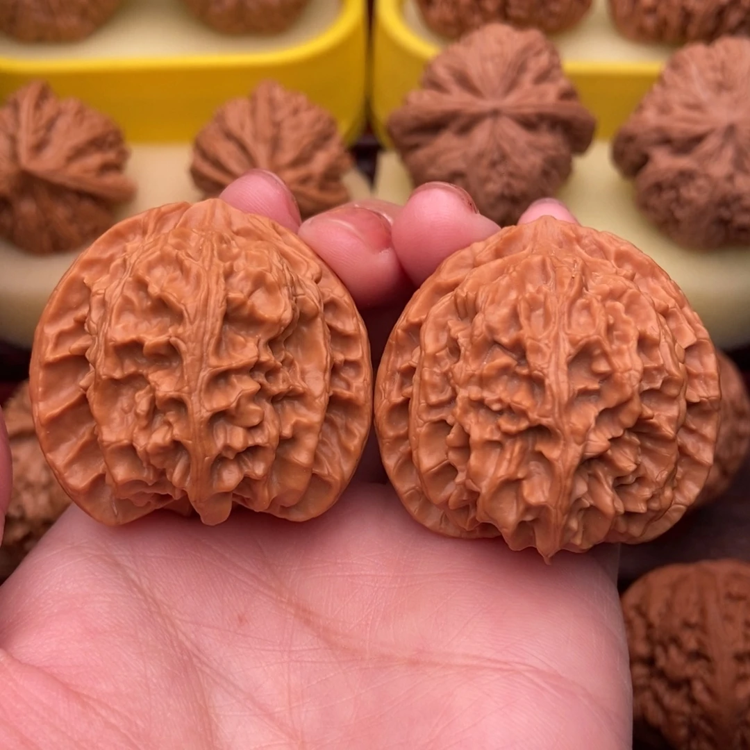 把件文玩核桃精品老树苹果园41