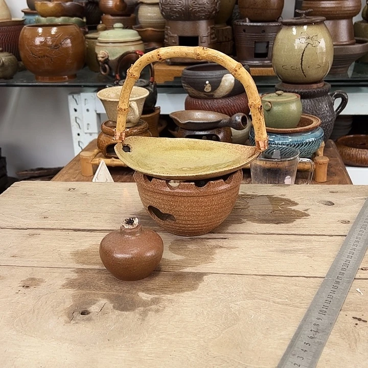 紫砂宜兴紫砂粗陶茶具43