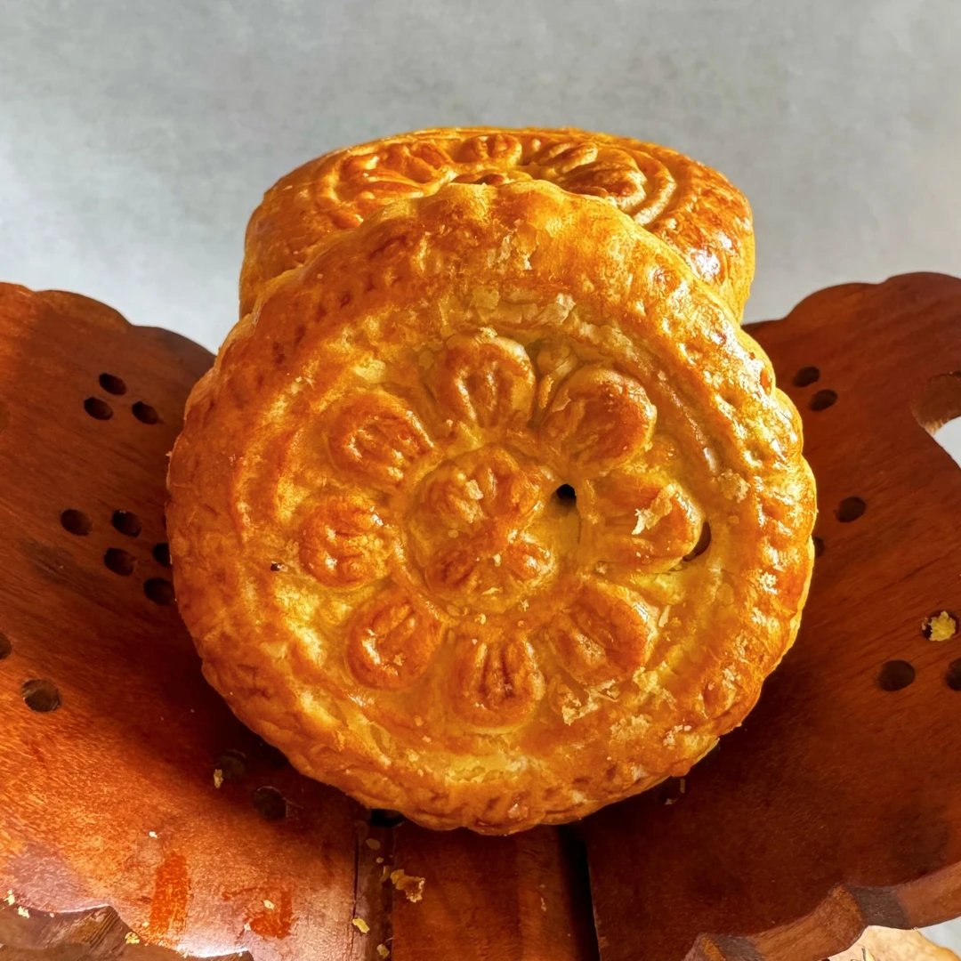 清真西北特色酥皮五仁月饼十个装