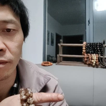 小斑虎无患子珠手串